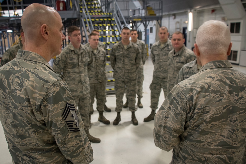 Director of the Air National Guard visits 179th