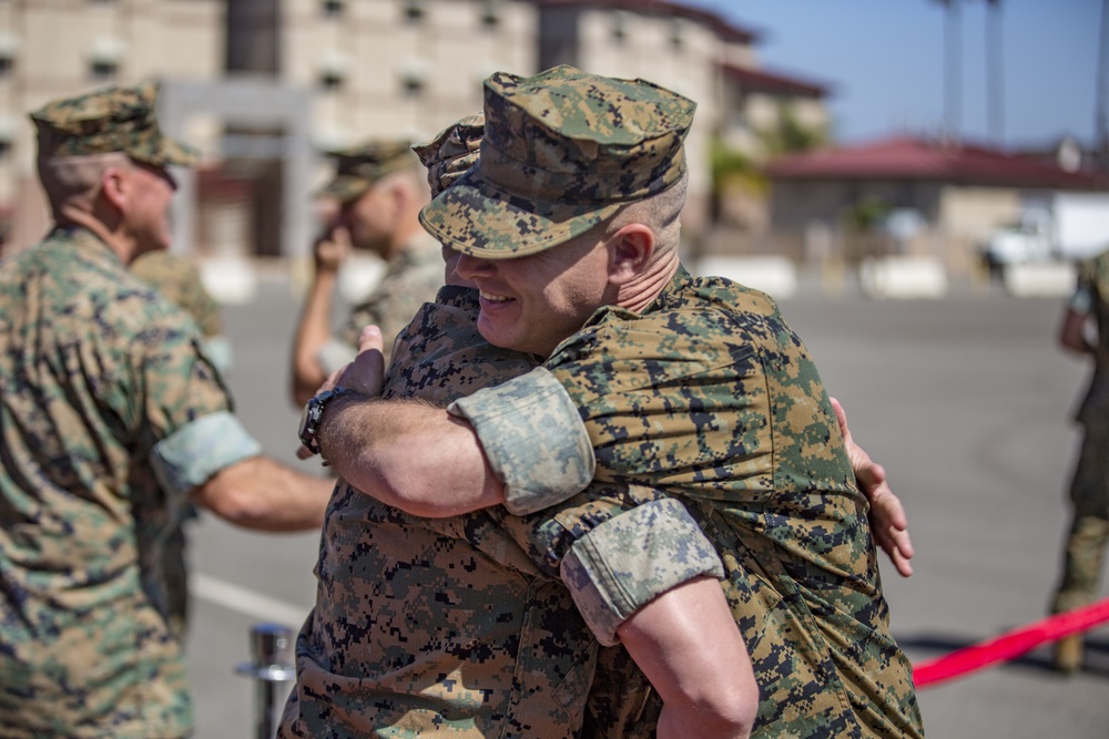 I Marine Expeditionary Force Marine Support Battalion stand up