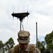 Electronic warfare Soldiers train with radio direction finding system