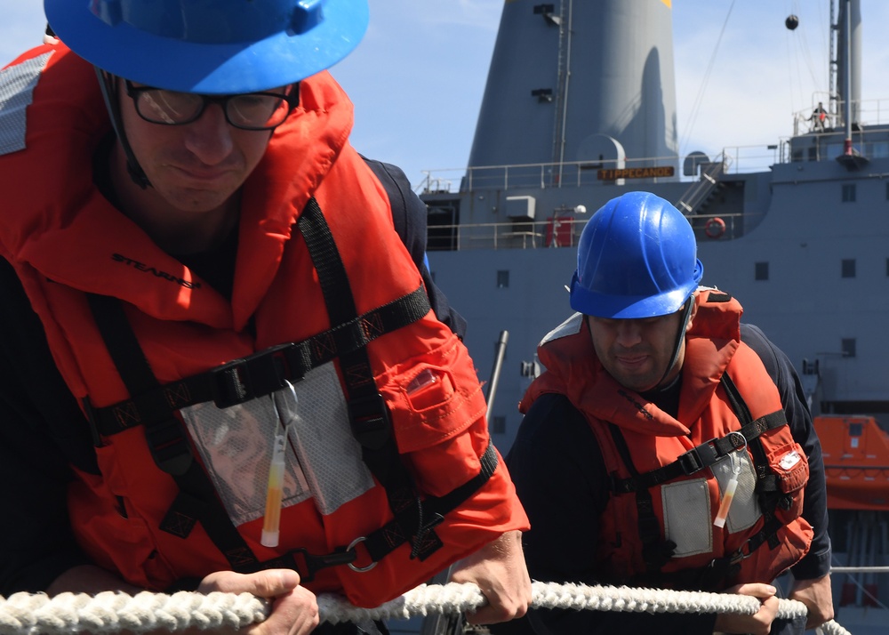 Sterett Conducts RAS