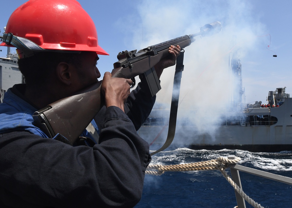 Sterett Conducts RAS