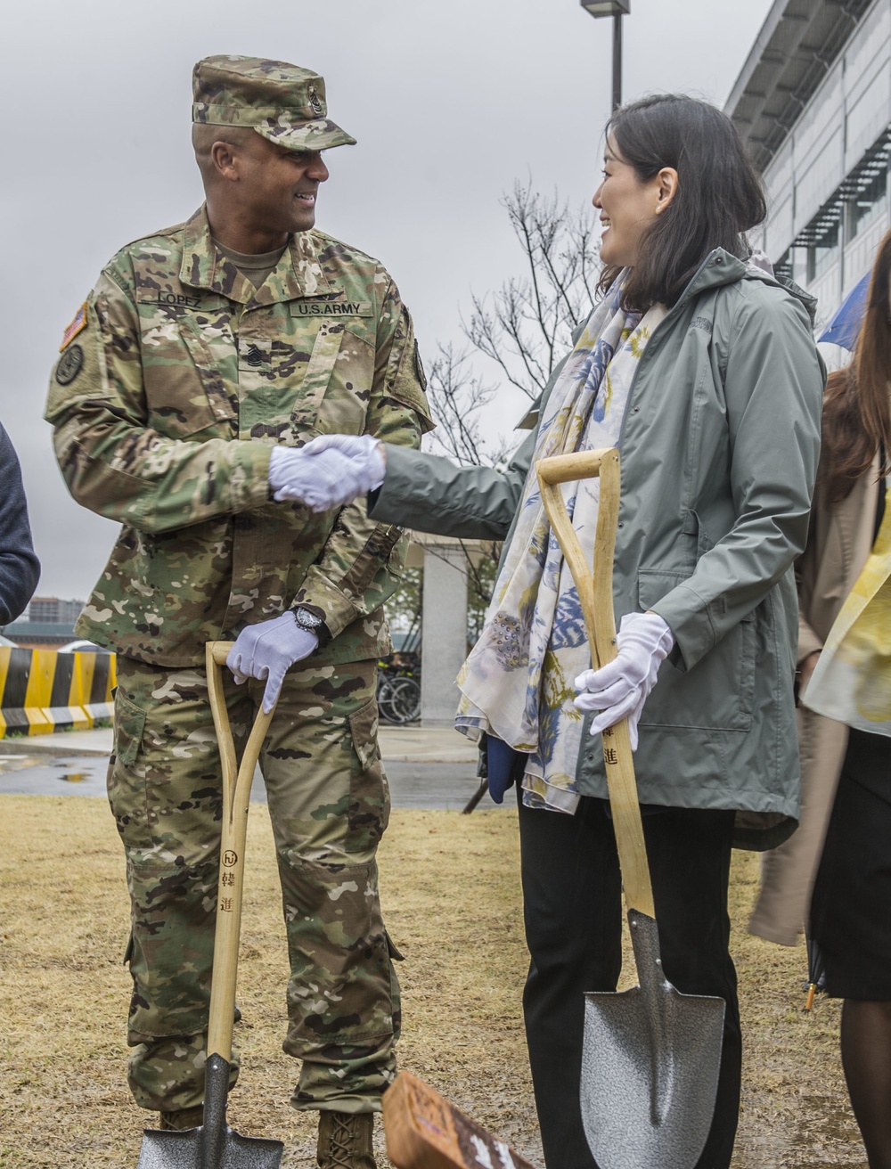 USAG Humphreys commemerates Korean Arbor Day