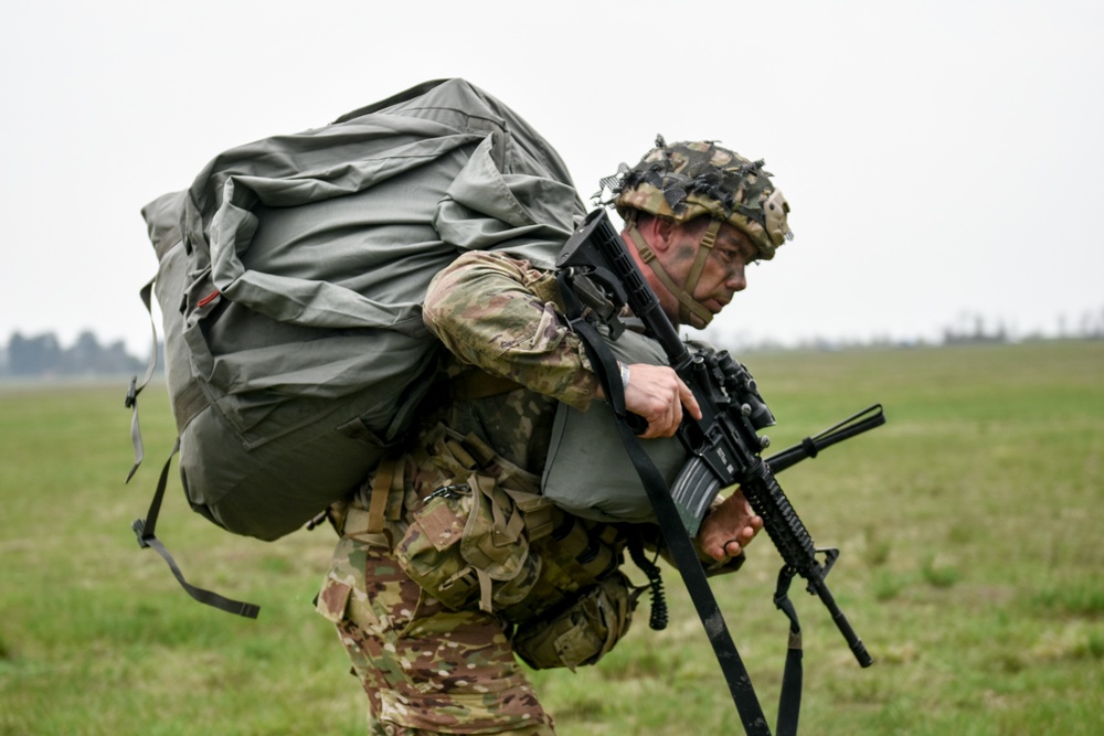 Sky Soldier Jumps, Lands, Carries On