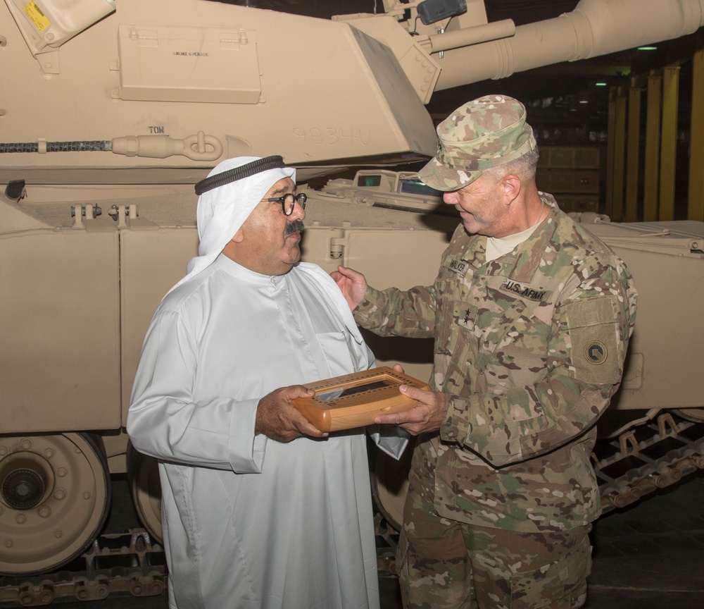 First Deputy Prime Minister and Minister of Defense Kuwait visits Camp Arifjan