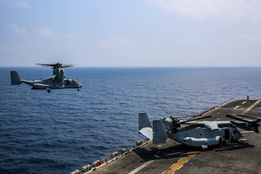 26th MEU conducts flight operations