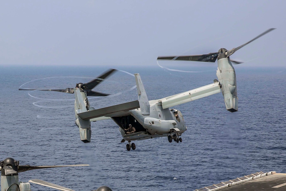 26th MEU conducts flight operations