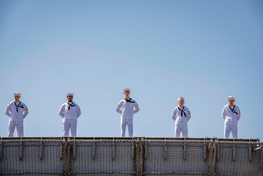 USS Harry S. Truman (CVN 75) deploys.