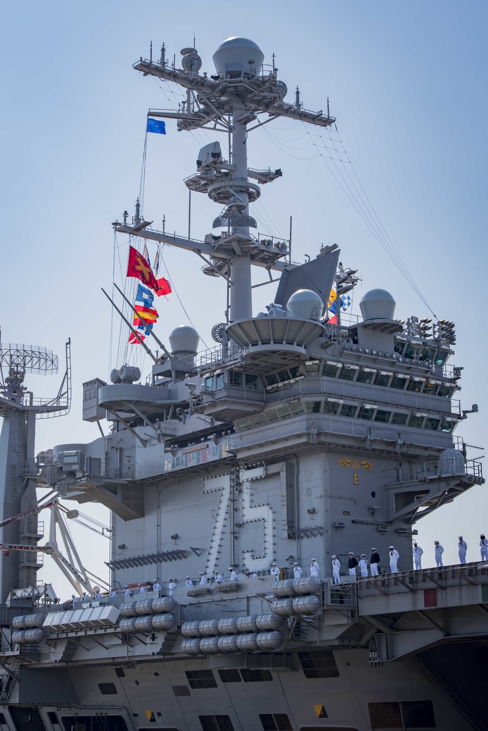 USS Harry S. Truman (CVN 75) deploys.