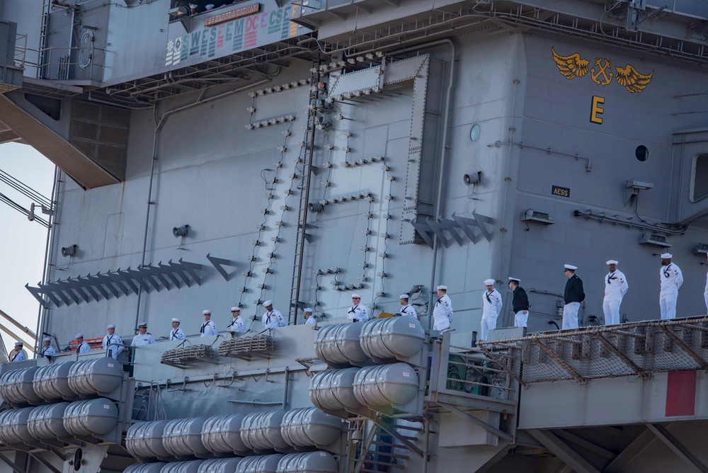 USS Harry S. Truman (CVN 75) deploys.