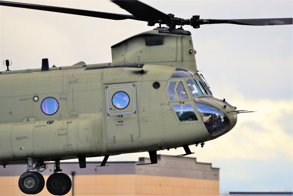 Routine Training Day at the Katterbach Army Airfield