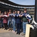 119th Wing member joins her father for flag raising at Minnesota Twins baseball game