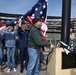 119th Wing member joins her father for flag raising at Minnesota Twins baseball game