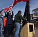 119th Wing member joins her father for flag raising at Minnesota Twins baseball game