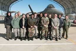 Civil Air Patrol Aerospace Education cadets receive up-close exposure to 192nd Fighter Wing aircraft