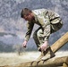 UCCS ROTC Cadet Runs 10th Group Obstacle Course