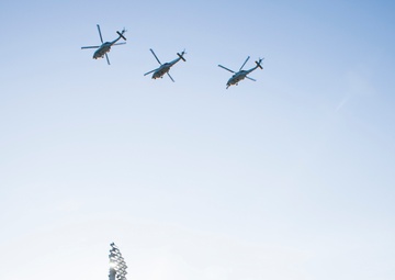 Navy participates in Jax Jumbo Shrimp opening game