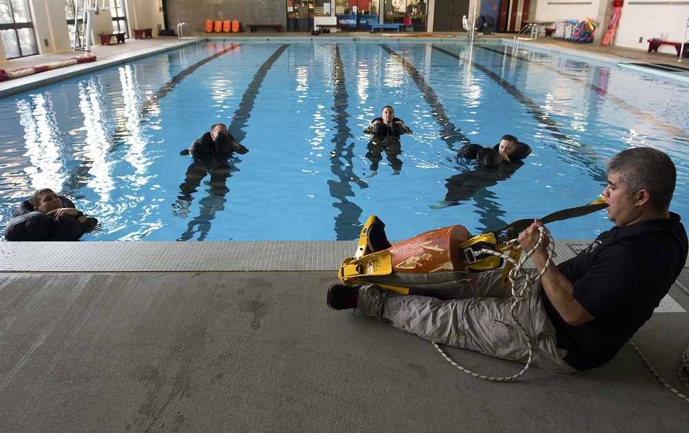 Water survival at Whiteman Air Force Base