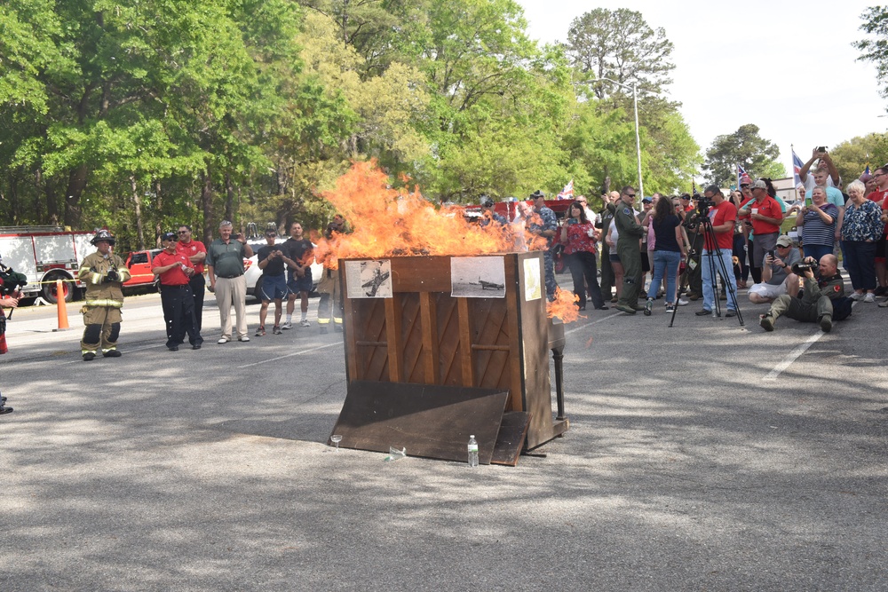 Piano burning