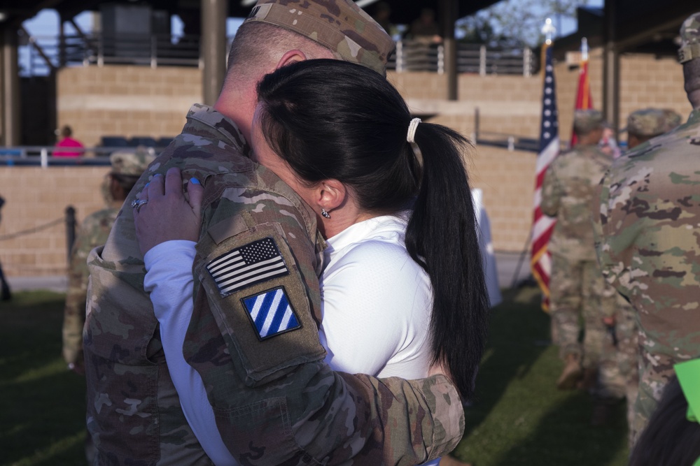 Second wave of 3rd ID HQ Soldiers return home from Afghanistan