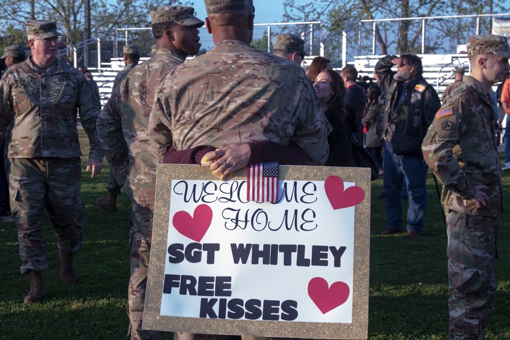 Second wave of 3rd ID HQ Soldiers return home from Afghanistan