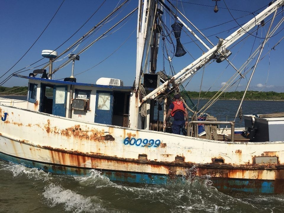 Coast Guard medevacs injured fisherman near Texas City, Texas