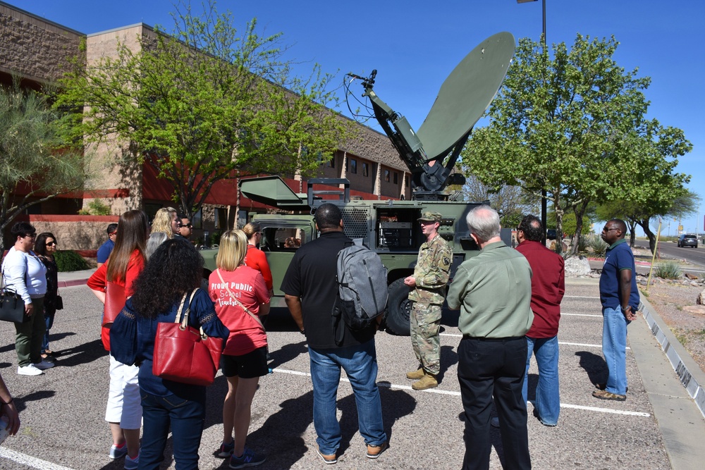 Educators Tour provides glimpse into Fort Huachuca operations