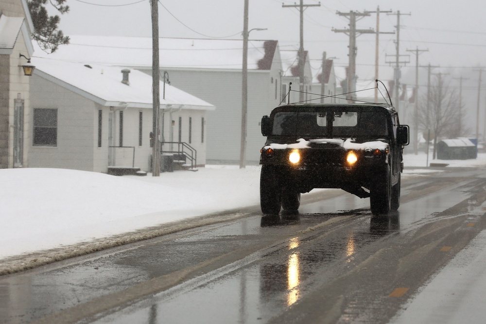 Snowy Operation Cold Steel II training ops