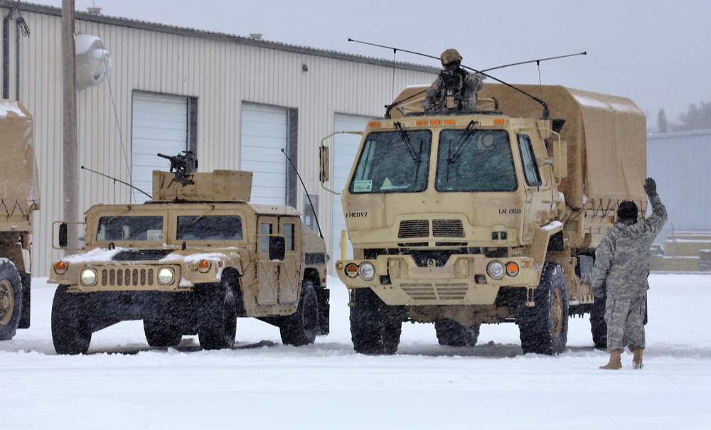 Snowy Operation Cold Steel II training ops