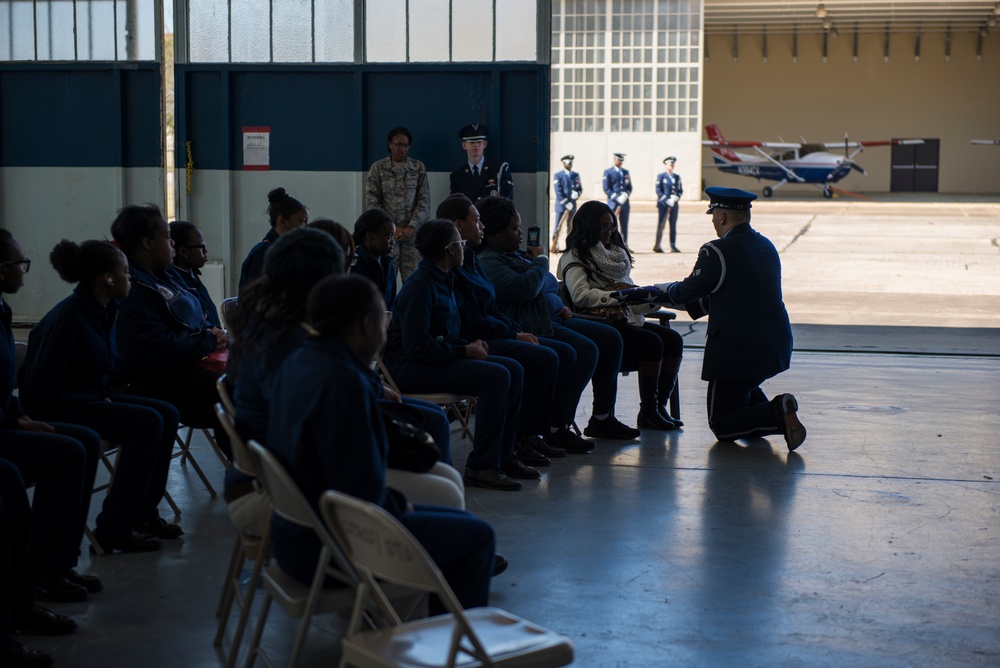 Maxwell AFB Honor Guard demonstration