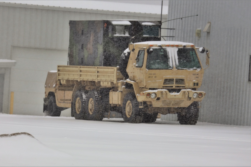 Snowy Operation Cold Steel II training ops