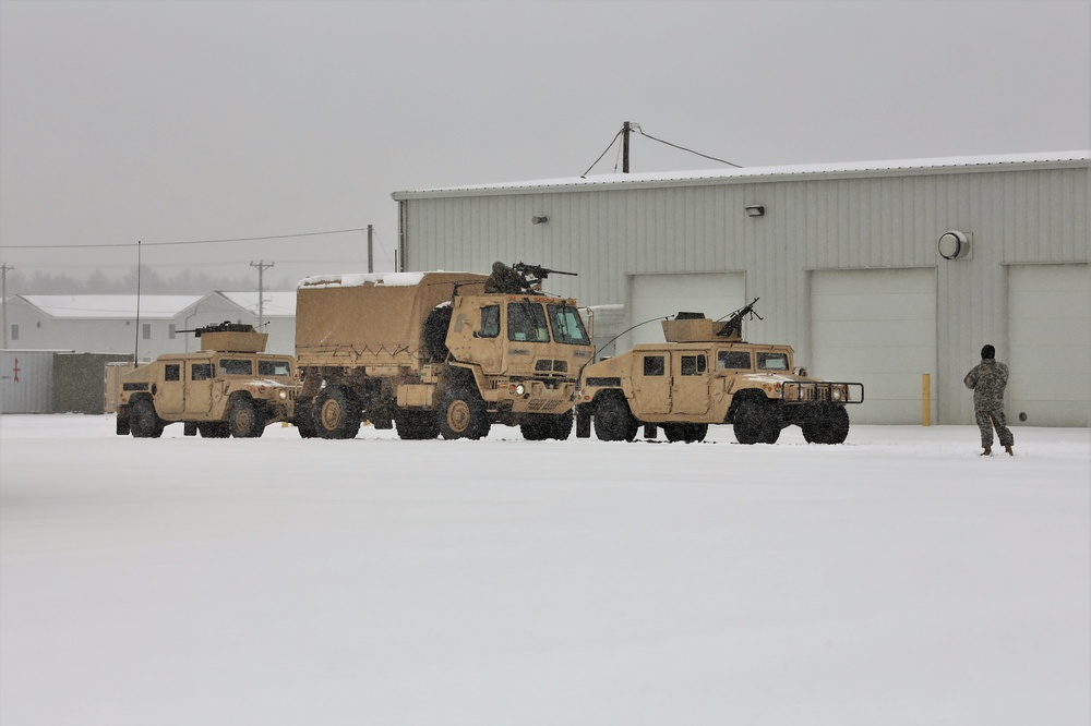 Snowy Operation Cold Steel II training ops