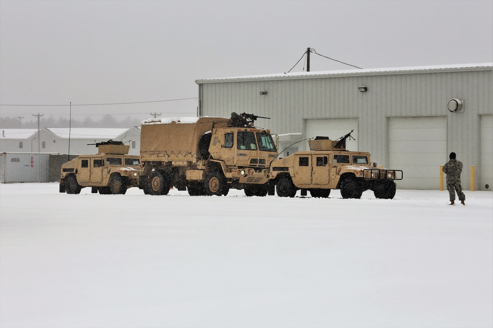 Snowy Operation Cold Steel II training ops