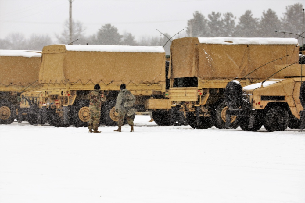 Snowy Operation Cold Steel II training ops