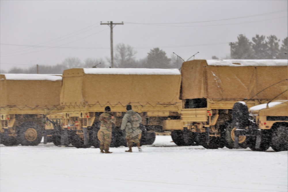 Snowy Operation Cold Steel II training ops