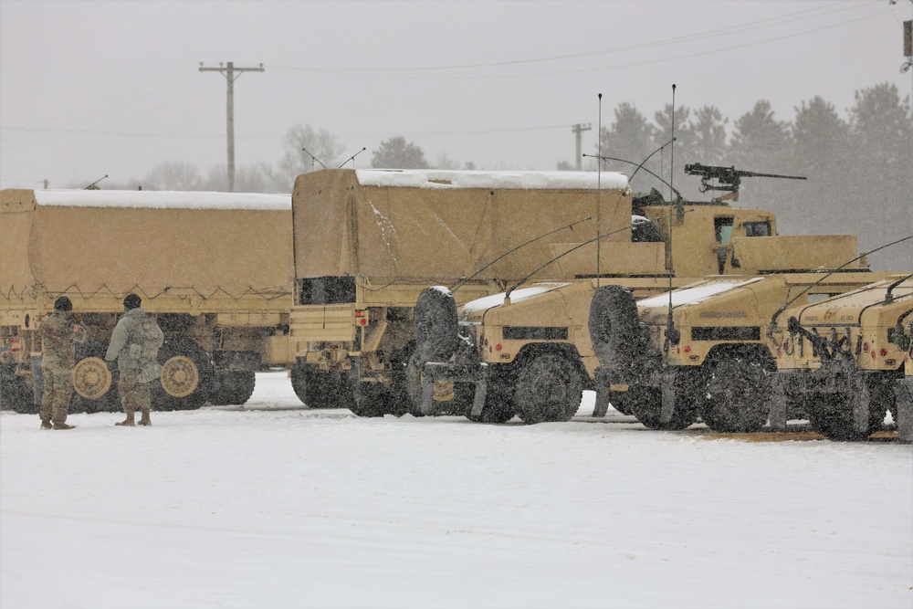 Snowy Operation Cold Steel II training ops