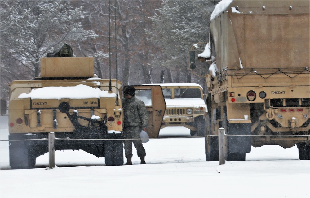 Snowy Operation Cold Steel II training ops