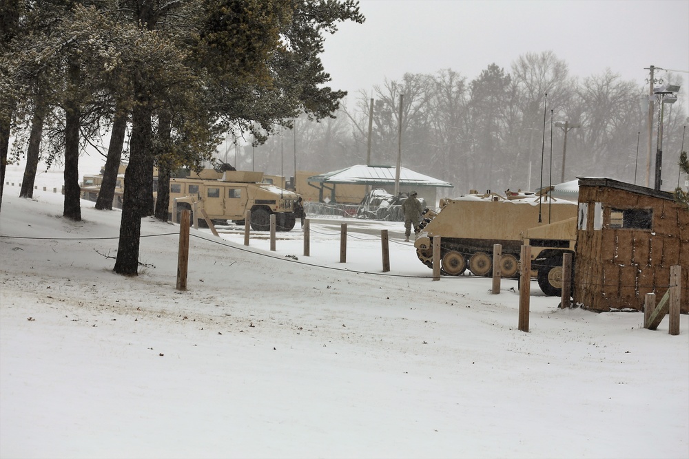 Snowy Operation Cold Steel II training ops