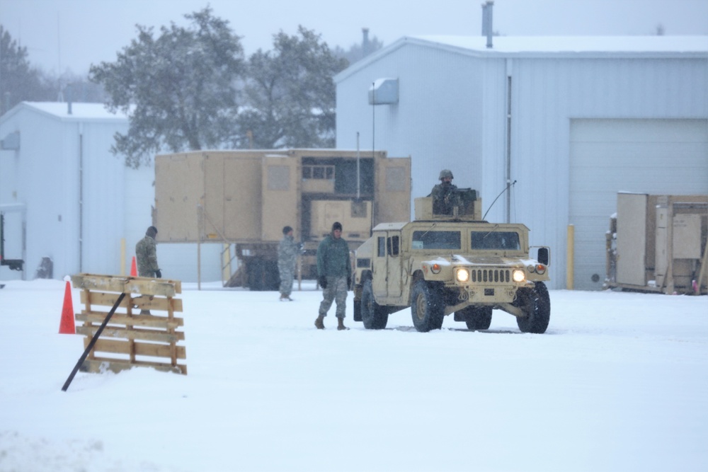 Snowy Operation Cold Steel II training ops