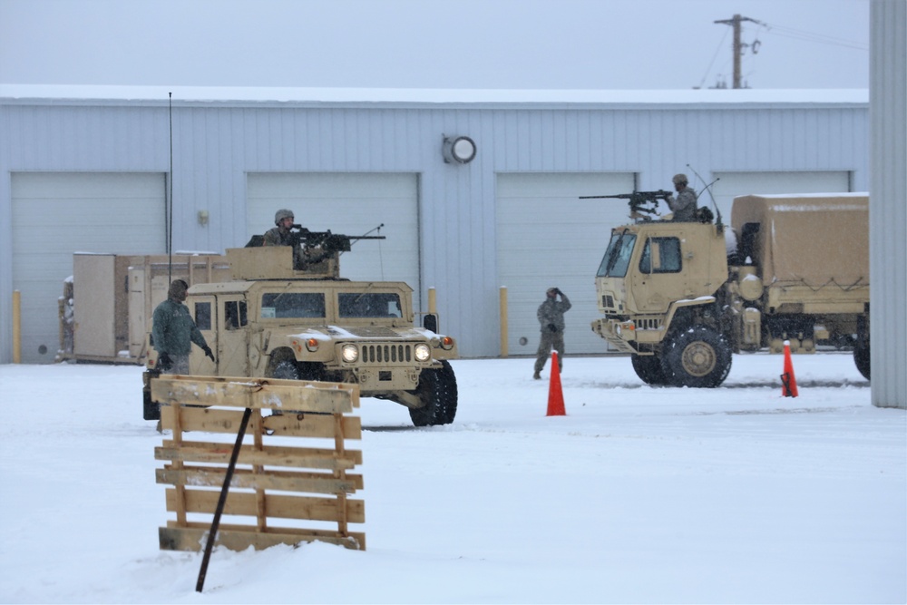 Snowy Operation Cold Steel II training ops