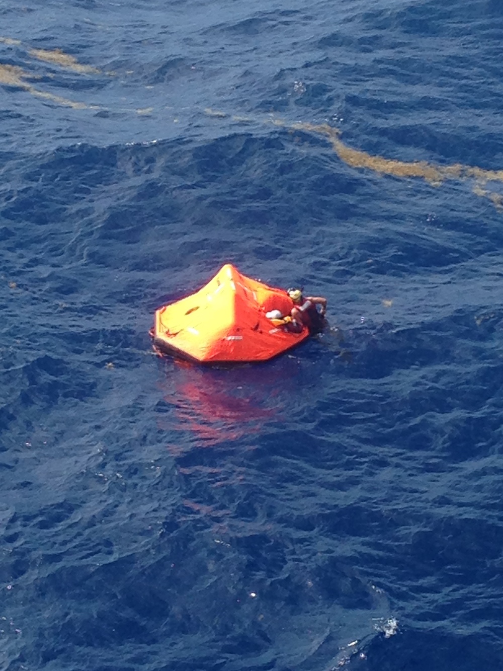 The Coast Guard rescues 2 people from water 32 miles south of St. Croix