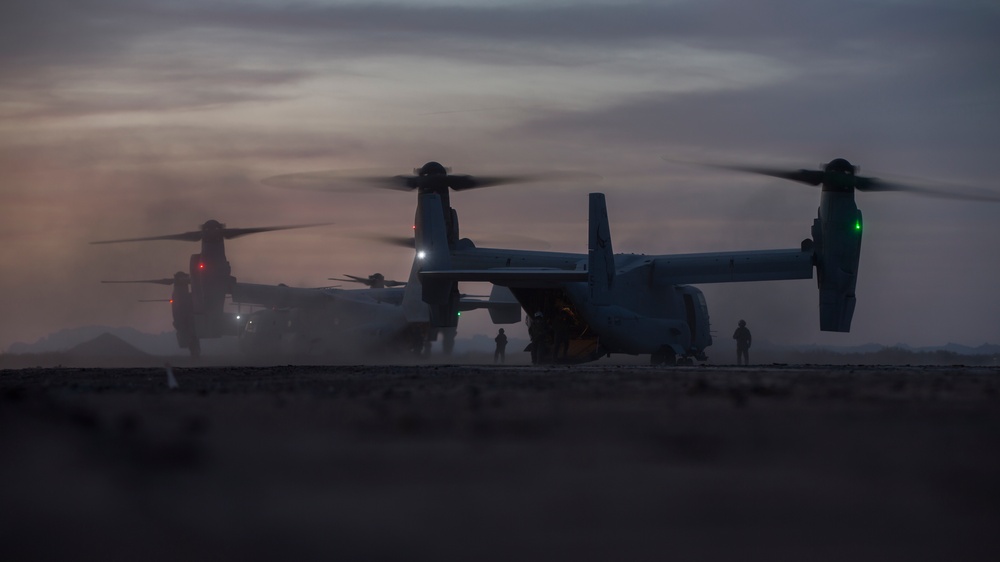 U.S. Marines tackle night tactics
