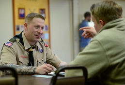 Nimitz Sailor Teaches Boy Scouts