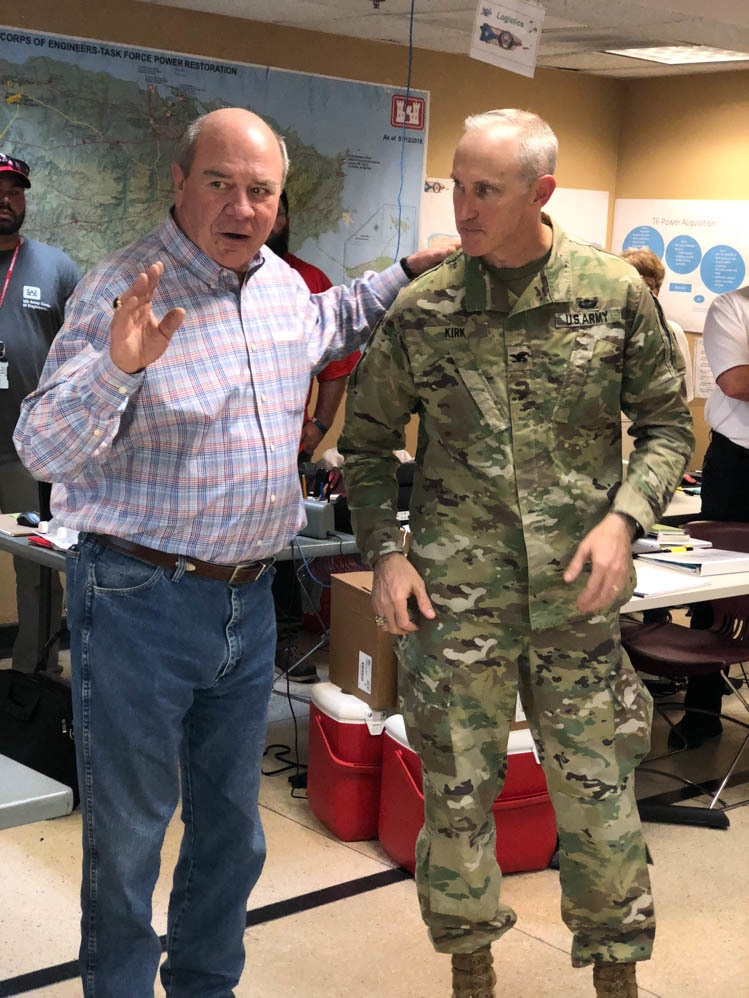 ASA (CW) James visits Corps missions in Progress in Puerto Rico