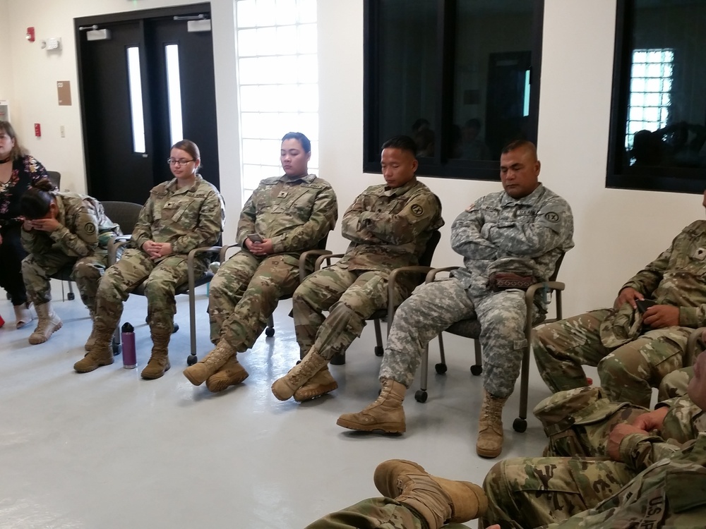 RED CROSS CONDUCTS RECONNECTION WORKSHOP FOR ARMY RESERVE SOLDIERS