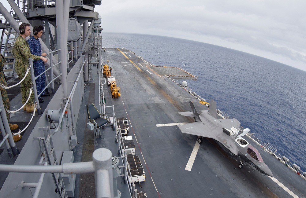 The Wasp Expeditionary Strike Group is conducting a regional patrol in the Indo-Pacific region.