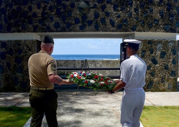 US, Japan Commemorate Battle of Peleliu at Wreath Laying Ceremony