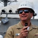 Vice Adm. Brown Visits USS John Paul Jones