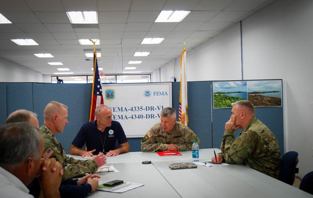 USACE chief of engineers receives update on mission in Saint Croix