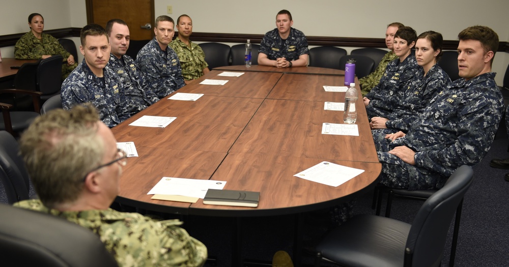 DVIDS - News - Flag Officers Visit CIWT, Observe and Discuss IW Training