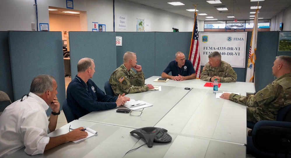 USACE chief of engineers receives update on mission in Saint Croix